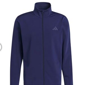 Adidas Men's Deep Blue Performance Jacket